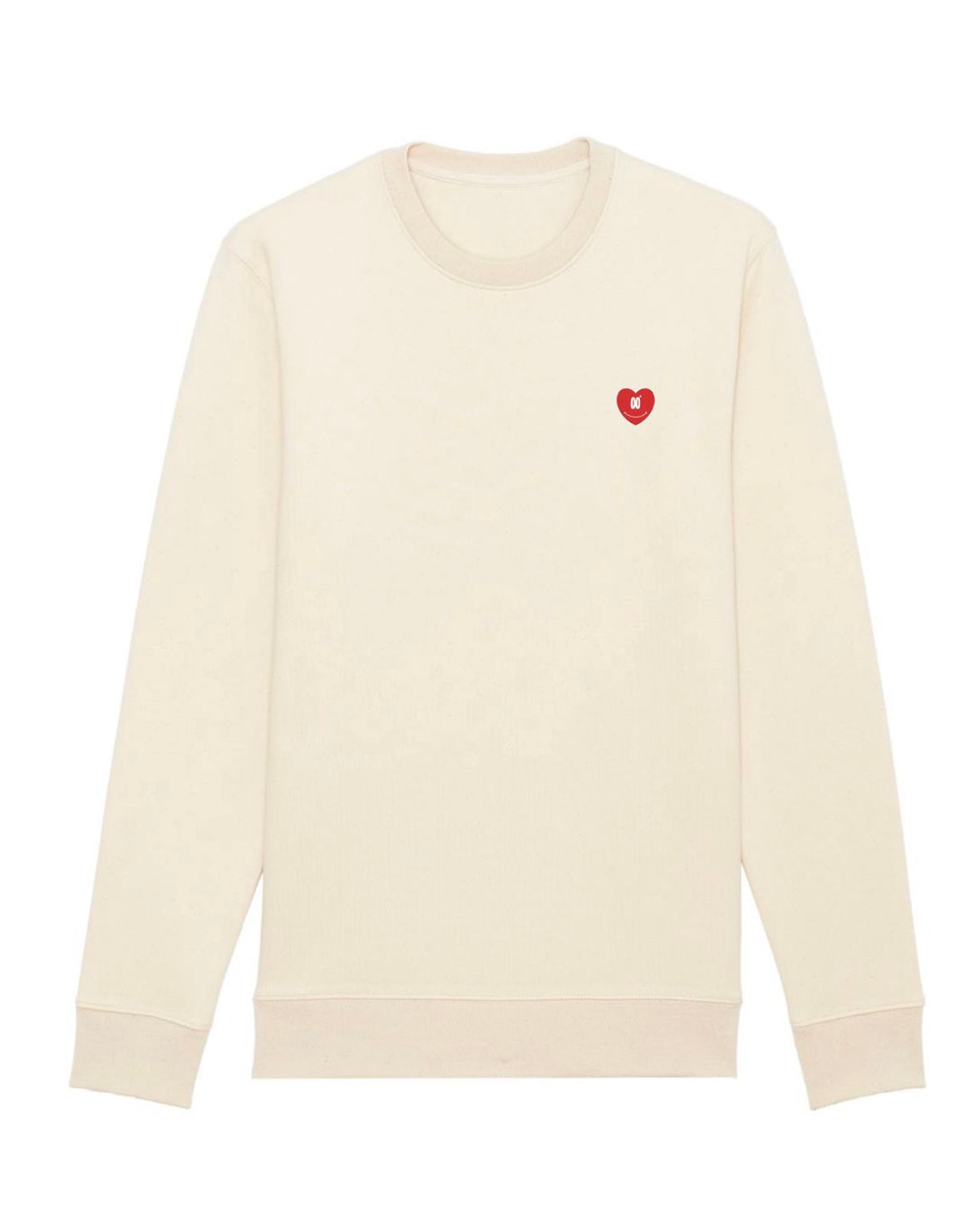 Sudadera Heart Patch sin capucha