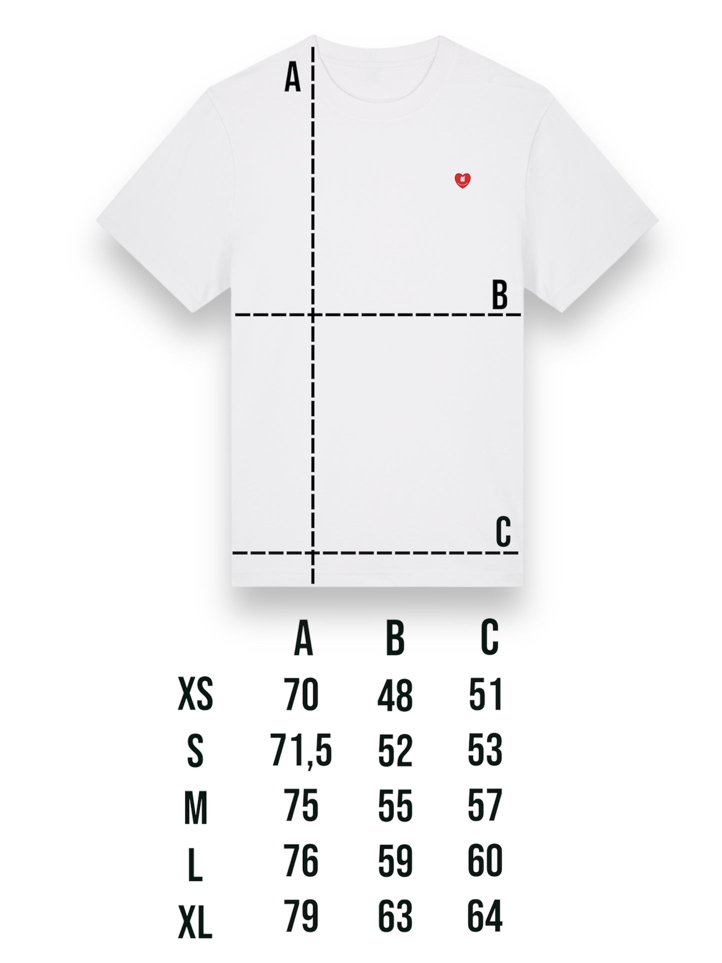 Camiseta Heart Patch
